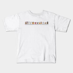 Time for breakfast Kids T-Shirt